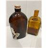 Image 3 : 6 Vintage Glass Liquor/Medicine Bottles
