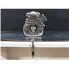 Image 1 : Metal Snowman - Mantle Stocking Holders