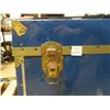 Image 3 : Blue Travel Trunk - 40' x 21" x 19"