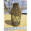 Image 1 : vintage bottle with wicker cover