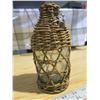Image 3 : vintage bottle with wicker cover