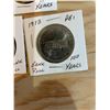 Image 4 : Canada $1.00 Nickel Dollar 1871-1971 British Columbia Centennial, 1972 Dollar, 1873-1973 PEI 100 Yea