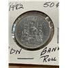 Image 3 : Canada $.50  Half Dollar, 1980, 1981, 1982, 1983  Bank Roll