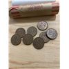 Image 2 : Canada Pennies 1 Cent Circulated, 2 Rolls - 1960s, 1 Roll 1970s, 1 Roll 1967 Dove
