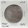 Image 1 : 1791 Trade Dollar Copy