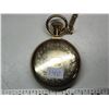 Image 3 : "Westclox" pocket watch, w/ chain, works - Made in Canada
