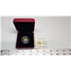 Image 1 : 2017 "The Silver Maple leaf" Canadian 50 cent, pure gold coin - 1.27 grams