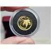 Image 2 : 2017 "The Silver Maple leaf" Canadian 50 cent, pure gold coin - 1.27 grams