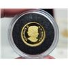 Image 5 : 2017 "The Silver Maple leaf" Canadian 50 cent, pure gold coin - 1.27 grams