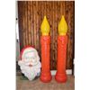 Image 1 : Vintage Electric Outdoor Christmas Decorations