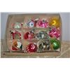 Image 1 : Box of vintage tree ornaments
