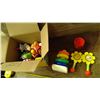 Image 1 : Box of infant toys