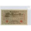 Image 1 : Germany – Empire. 1910 1000 Mark Reich banknote. A fortune in 1910. VF.
