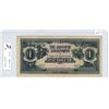 Image 1 : Malaya. Japanese Invasion Money. 1942 $1. Issued during the occupation of Malaya by the Japanese in 
