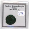 Image 2 : Ancient Rome. Emperor Valens, 364 – 378 AD. Much of Valens’ reign was spent campaigning against the 