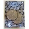 Image 6 : Lincoln Cent Collection 1909 – 1940. 49 different Wheat Cents. Housed in a H.E. Harris folder.