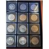 Image 3 : Complete Canadian Nickel Dollar Collection. Set of 21 dated 1968 – 1986. Housed in a fancy Lighthous