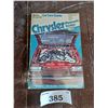 Image 1 : popular mechanics  car care guide Chrysler Plymouth dodge