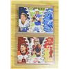 Image 1 : Joe burrow and Justin Herbert rookie cards 2020 panini-omega #0-1 and 0-3