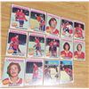 Image 1 : 14, 1975-76 Topps Canadian cards