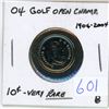 Image 1 : 1904-2004 "Golf Open Champion" Canadian 10 cent coin - very rare!