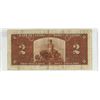 Image 2 : 1937 Canadian 2 dollar bill - Coyne/Towers - Prefix D/R 0900375