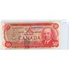Image 1 : 1975 Canadian 50 dollar bill - Lawson/Bouey - Prefix EHB 9008477