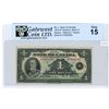 Image 1 : 1935 Canadian 1 dollar bill - Osborne/Towers - A7605286 - GWC graded F-15