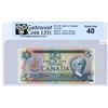 Image 1 : 1979 Canadian 5 dollar bill - Crow/Bouey - no prefix - 30579797529 - GWC graded EF-40