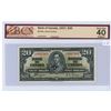Image 1 : 1937 Canadian 20 dollar bill - Coyne/Towers - Prefix K/E 0697963 - BCS graded EF-40