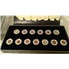 Image 2 : Floral emblems of Canada boxed set $3 fine silver coins