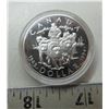 Image 1 : 1994 proof $1 coin RCMP dog team patrol, .925 silver