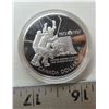 789  1997 proof 1 coin 25 anniversary Canada/ USSR hockey , .925 silver