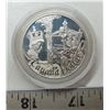 1952-2002 $1 coin 50th anniversary queen of throne ,  .925 silver
