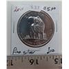 Image 1 : 2011 silver wolf 1 oz fine silver $5 coin