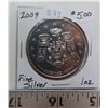 Image 1 : 2009 thunder bird 1 oz fine silver $5 coin