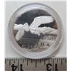 Image 1 : 2014 matte proof $50 coin snowy owl fine silver