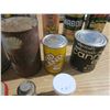 Image 4 : vintage tins - oil, coffee, etc.