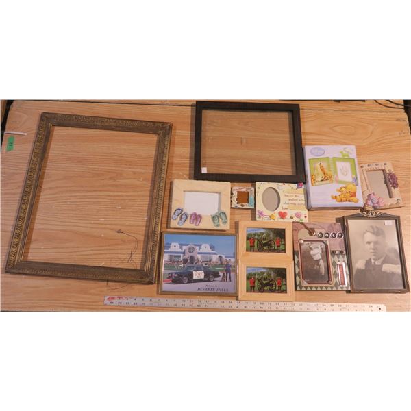 assorted picture frames