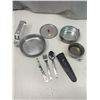 Image 1 : Camping pot, plate, cup,spoon,fork and knife