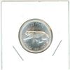 Image 2 : 1867-1967 Canadian centennial "Lynx" 25 cent silver coin
