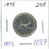 Image 1 : 1975 Canadian 25 cent coin