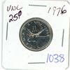 Image 1 : 1976 Canadian 25 cent coin