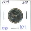 Image 1 : 1979 Canadian 25 cent coin