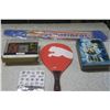 Image 1 : Schneiders Kite / Puma Paddle / Decorative Tin / Winnipeg Jets Stickers