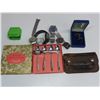 Image 1 : watches , silver spoons , cufflinks , vintage wallet