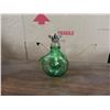 Image 4 : 5 X Oil Lantern - 2x Perfume Lamps / 2 x Brass Lamps / 1 Green Glass Lamp