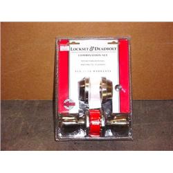 Design House Lockset & Deadbolt Set