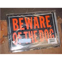Beware of Dog Sign