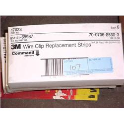 3M Wire Clip Replacement Strips